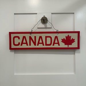 Brandy Melville Canada Wood Sign Home Decor